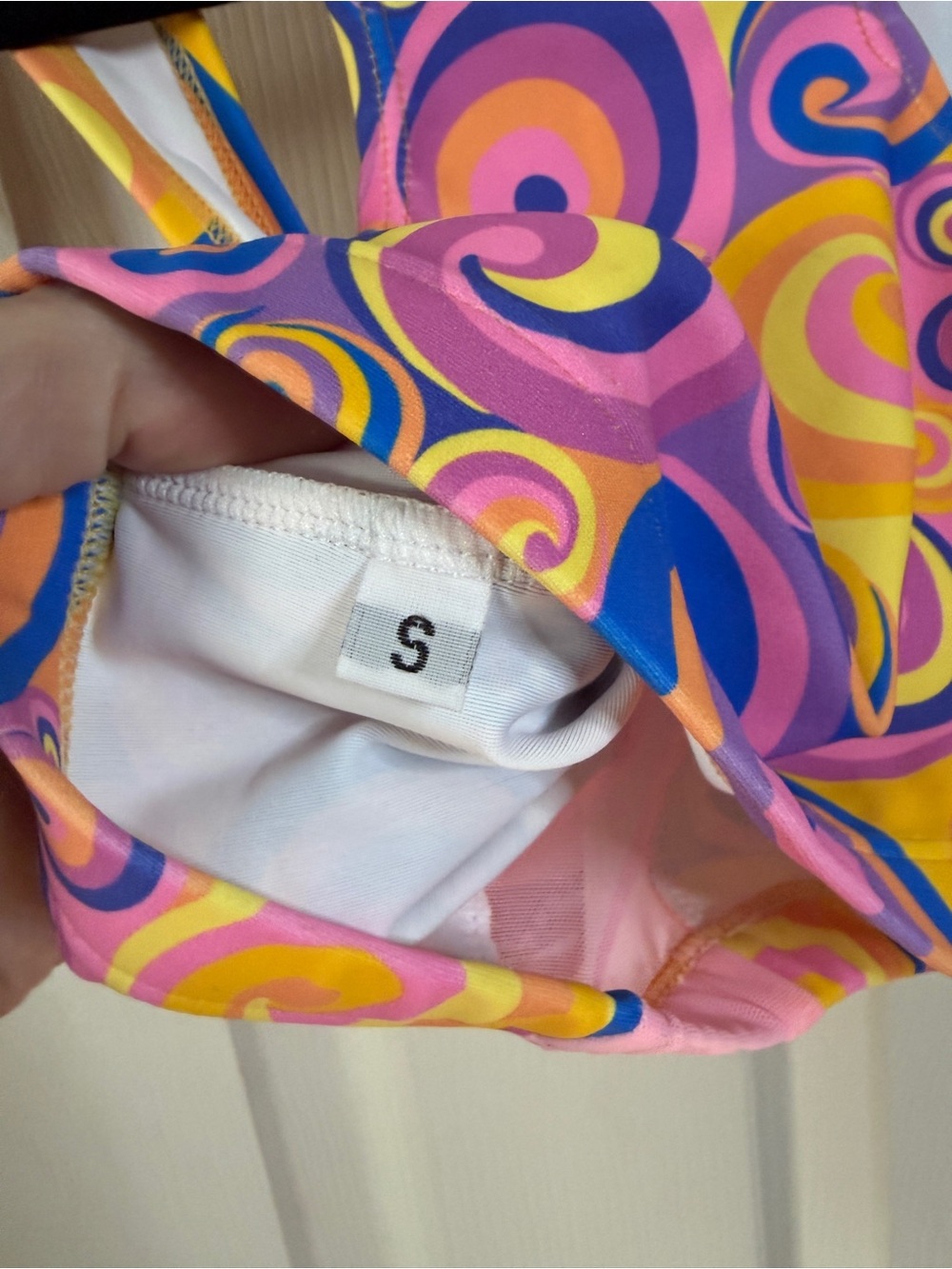 Freedom Rave Wear Sports Bra Groovy Collection Portal V Free Top Size Small NEW! - Picture 8 of 8